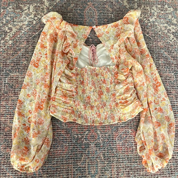 Free People Mabel printed blouse - Picture 8 of 9
